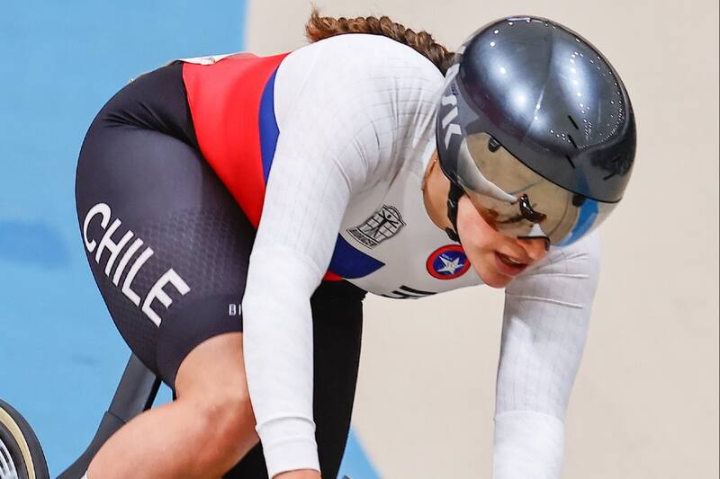 ciclista del Team Chile. Foto: X Team Chile.