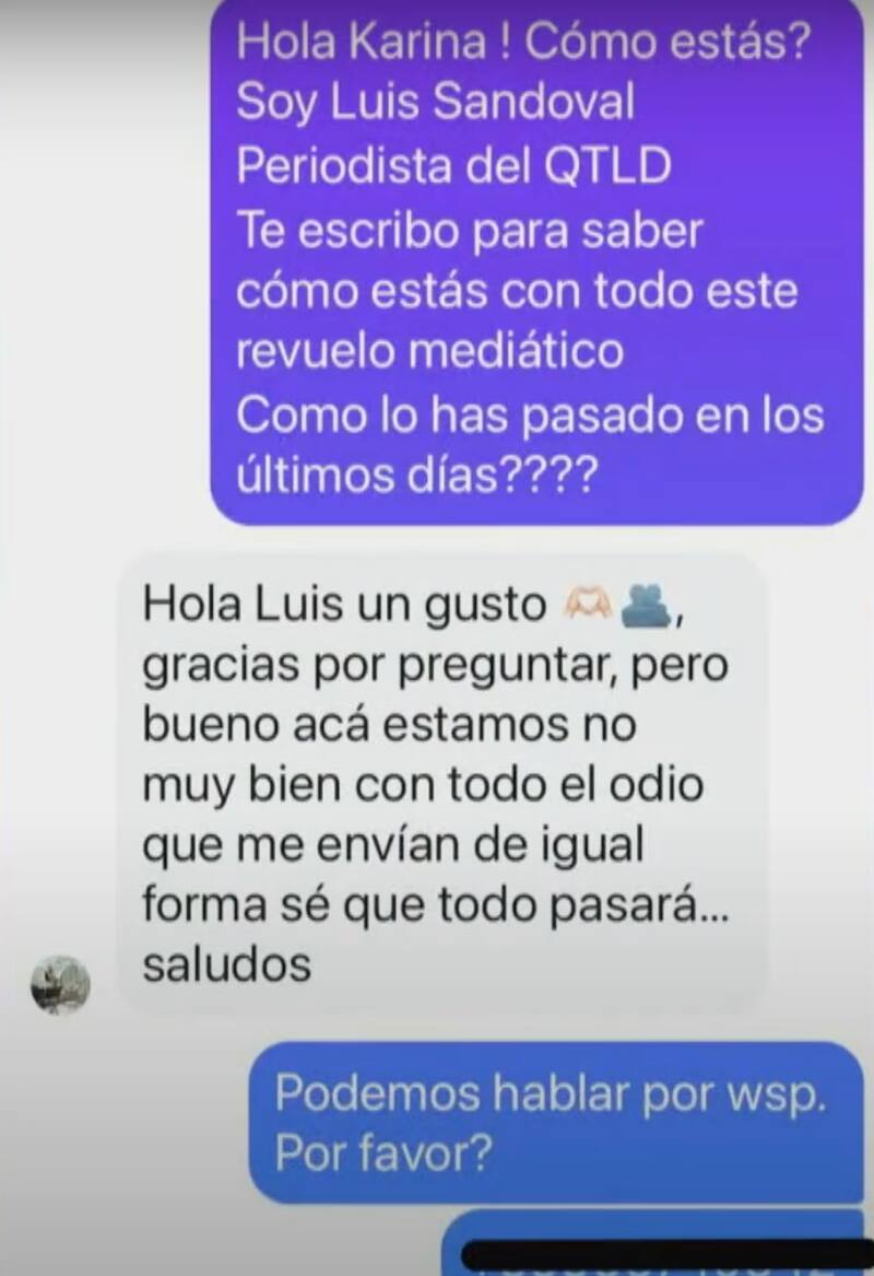 Amante de Sergio Freire está recibiendo amenazas.