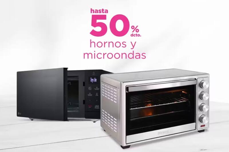 tiene ofertas disponibles en algunos electrodomésticos.