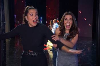 “Estamos grabando, estúpida”: El chascarro de Karla Constant con María José Quintanilla en las filmaciones de “Got Talent”