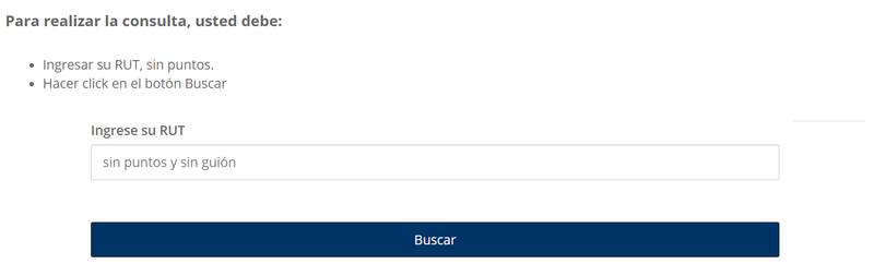 Así luce el buscador de AFP.