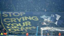 Misterio aclarado: la pancarta de los hinchas del Manchester City no iba dirigida a Vinícius