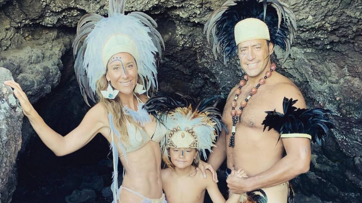 "Eres el mejor papá": Fran Ayala dedicó un romántico saludo a Hotuiti Teao por el Día del Padre
