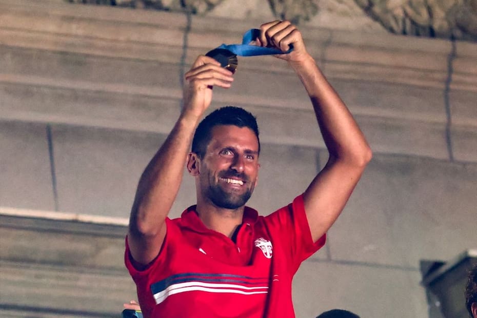Novak Djokovic en París 2024.