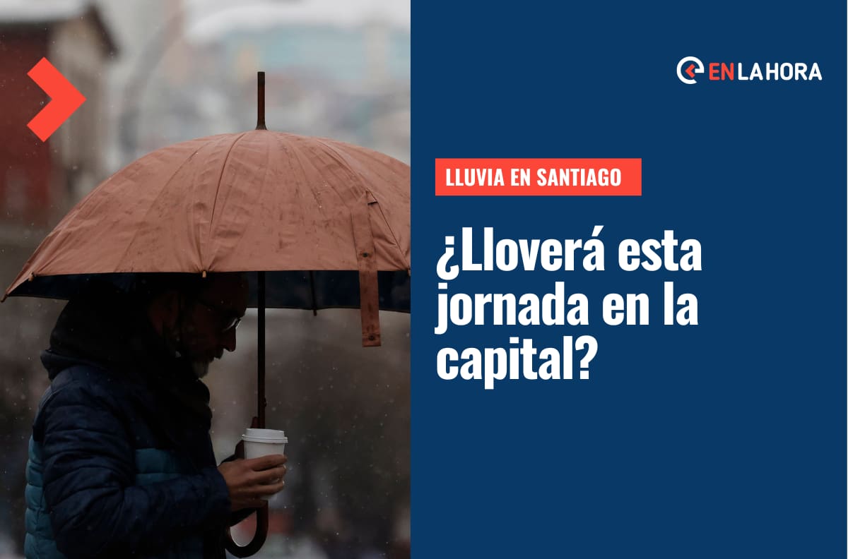Lluvia en Santiago: ¿Habrá precipitaciones este domingo 6 de noviembre en la Región Metropolitana?