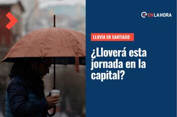 Lluvia en Santiago: ¿Habrá precipitaciones este domingo 6 de noviembre en la Región Metropolitana?