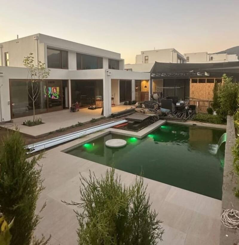 Nano Calderón mostró nuevo avance de su hogar. Créditos: Instagram