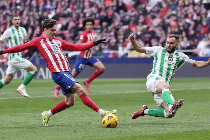 en su última derrota contra el Atlético de Madrid por 2-1. Foto: AFP.