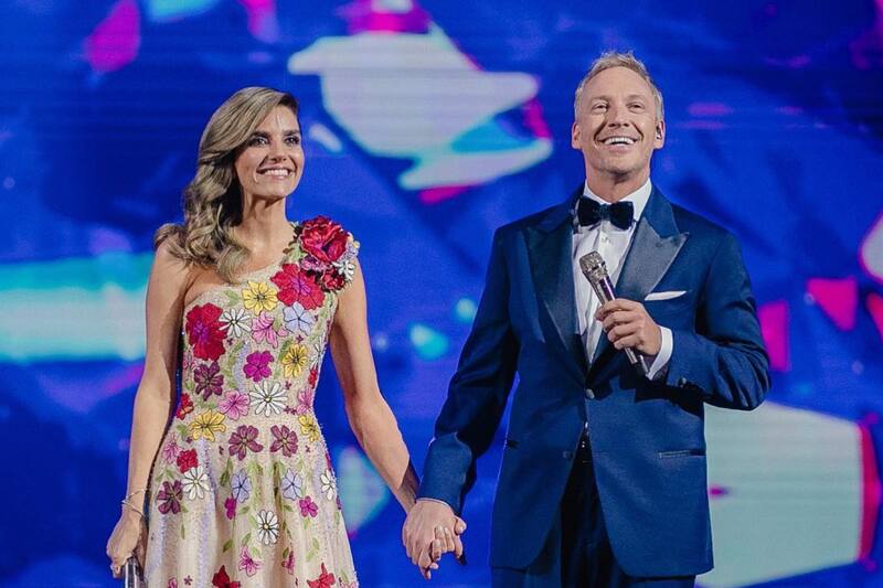 Martín Cárcamo y María Luisa Godoy animaron el Festival de Viña 2023. Créditos: Instagram.