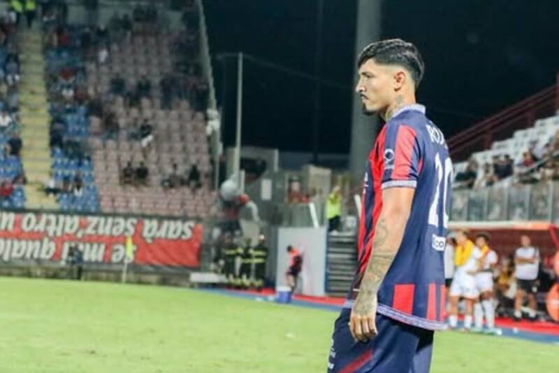 en su paso por el Crotone.