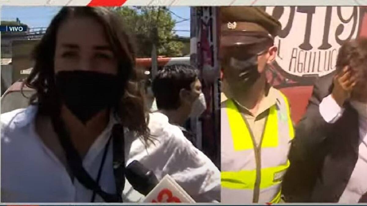 Simone Mardones de "CQC" acusa agresión de parte del comando de Marco Enríquez-Ominami