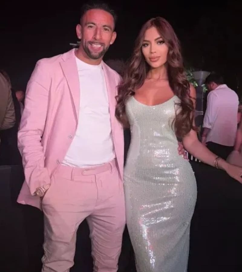 La pareja pasó el Año Nuevo en Pucón. Créditos: Instagram