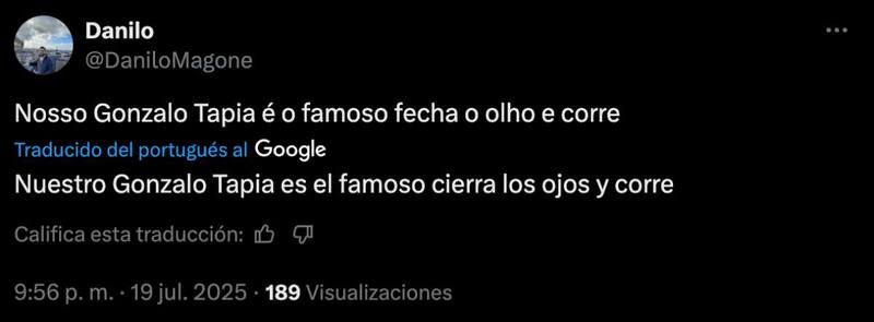 Esto dijo la gente por el debut del chileno.