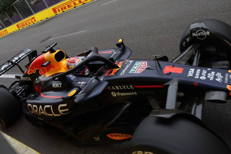 Max Verstappen, venció en el GP de Azerbaiyán. Foto: EFE.