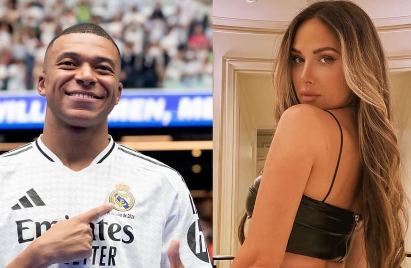 El astro francés fue captado en Miami junto a su nueva novia. Créditos: @kylianmbappe, @daniellagrace.