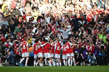 VIDEO | El agónico gol de Arsenal que le permitió quitarle el título de la Community Shield a Manchester City