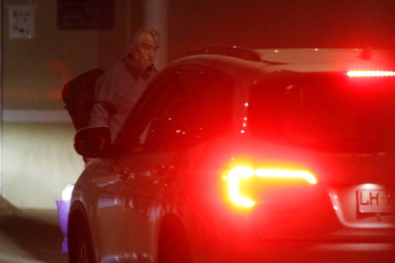 Eduardo Macaya Zentilli sale de Cárcel de Rancagua. Créditos: ATON.