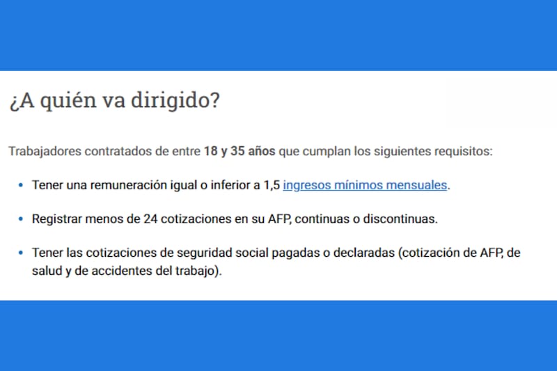 Requisitos para recibir este beneficio del IPS.