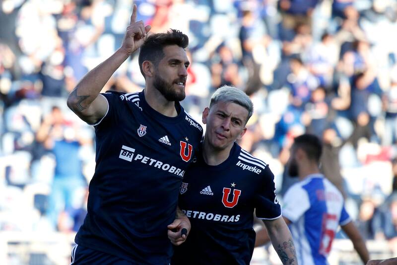 Joaquín Larrivey estuvo en Universidad de Chile entre 2020 y 2021.