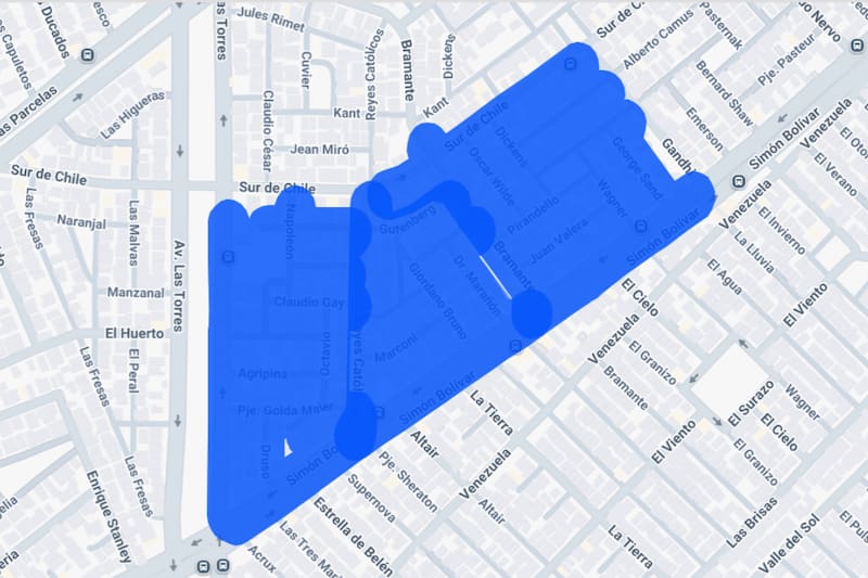 La información de los distintos cortes de luz para este jueves fue compartida por la compañía a través de sus canales oficiales. Créditos: Enel.