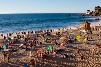 Esta playa clásica de Viña del Mar es perfecta para una escapada por el día de último minuto: está al lado de Reñaca