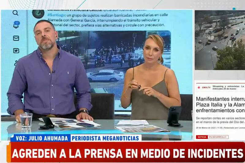 Contacto de Julio Ahumada con "Mucho Gusto"/ Youtube