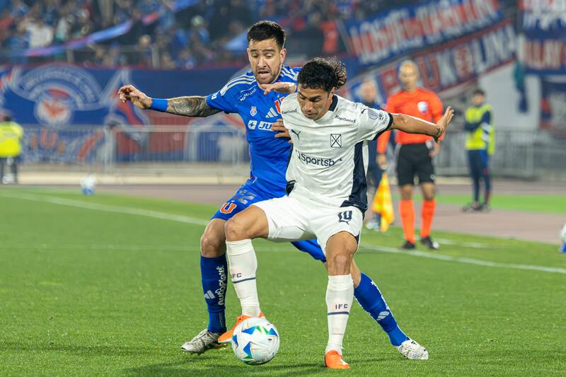 Universidad de Chile vs Independiente, octavos de final de Copa Sudamericana. Foto: Felipe Escobedo