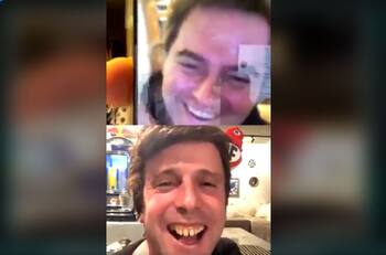 Con peluca y dientes: Kramer imitó a Julio César Rodríguez para burlarse de "Lindorfo"