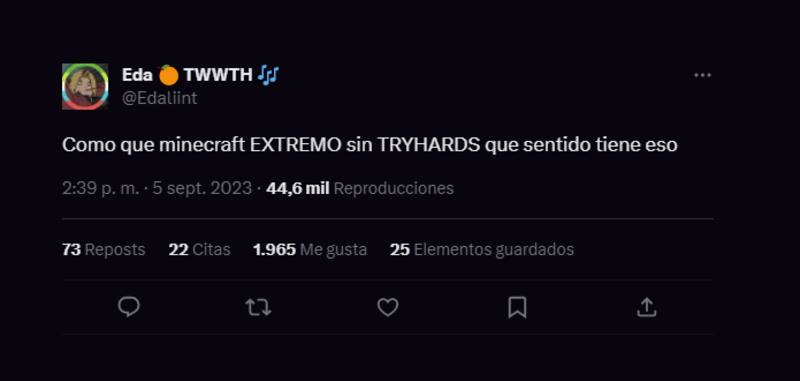 Estos son algunos de los comentarios en redes sociales sobre el nuevo Minecraft Extremo.