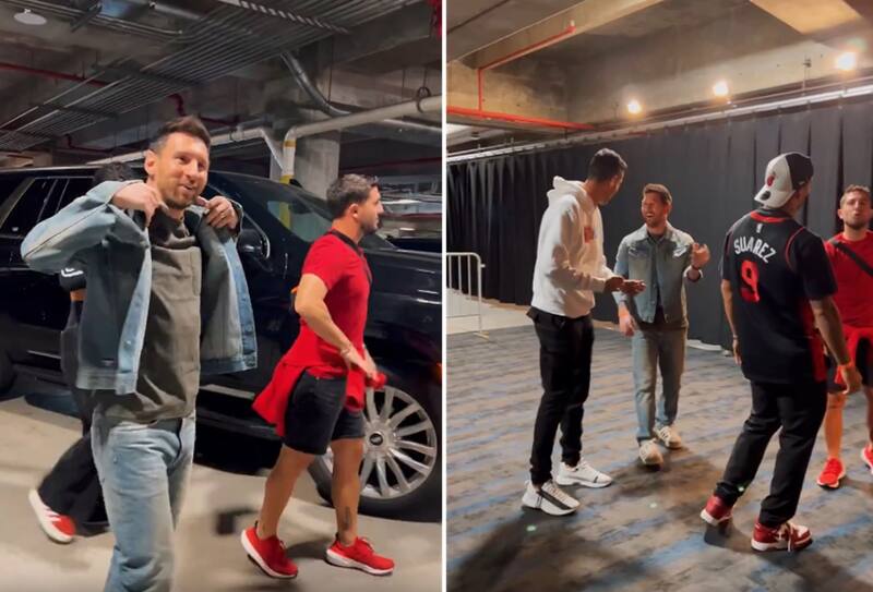 y sus amigos del Inter Miami llegaron al Kaseya Center