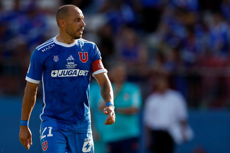 El jugador de Universidad de Chile, Marcelo Diaz.