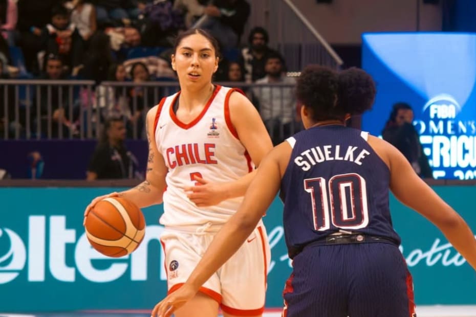 enfrentando a USA en AmeriCup 2025. Créditos: Instagram @deportevisual