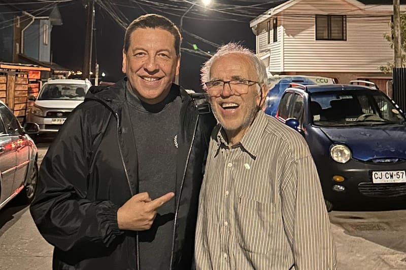 Julio César Rodríguez eviajo de emergencia a ver a su papá.