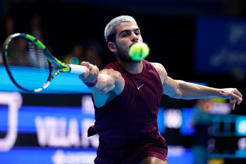 El número uno del mundo no tuvo problemas para quedarse con el ATP 500 de Tokio ante Taylor Fritz. El español consiguió su victoria 67 de la temporada. (Foto: EFE)