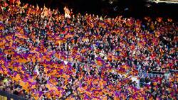 VIDEO | El impresionante ambiente del Camp Nou para apoyar a Barcelona ante Wolfsburgo en la Champions League femenina