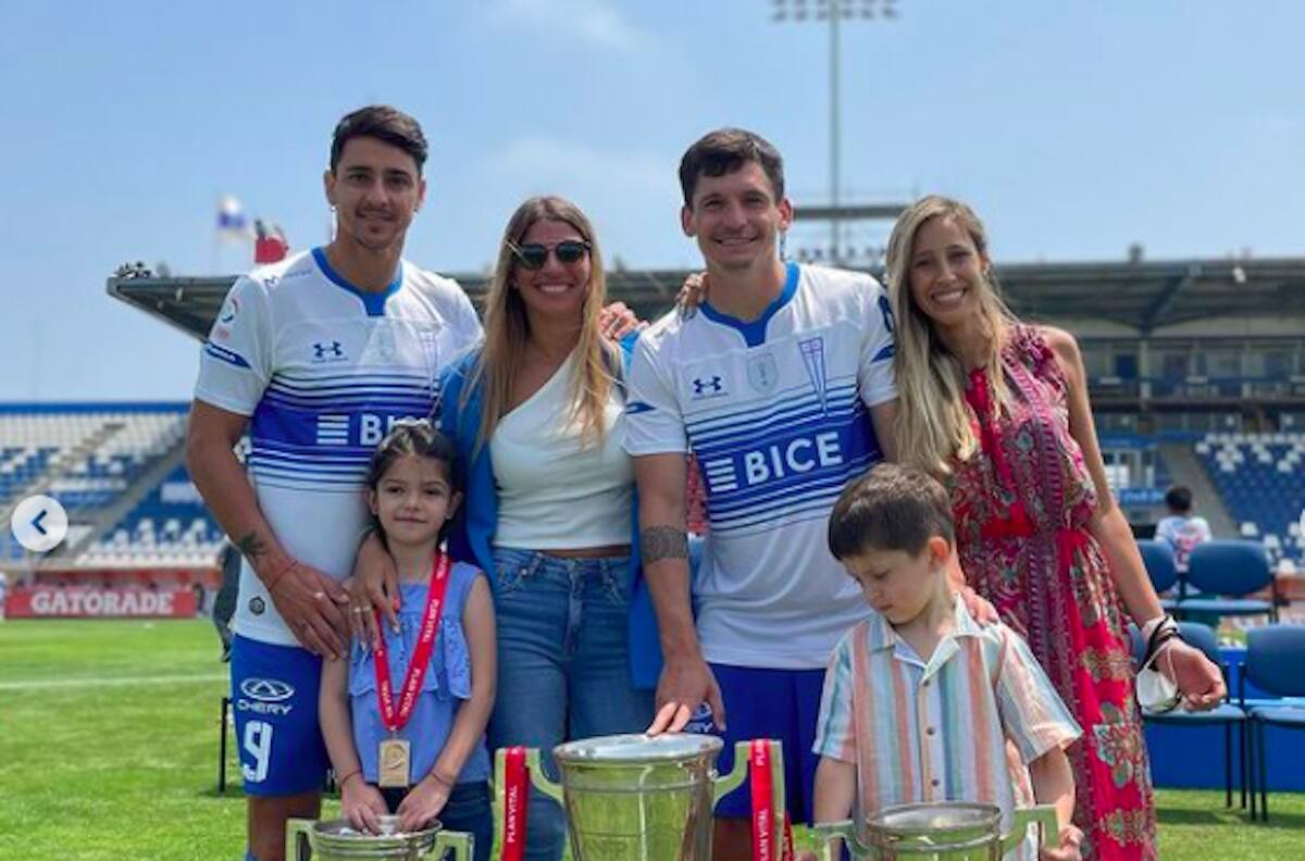 El lado íntimo de la UC: Las esposas se lucieron posando con sus hijos y la copa