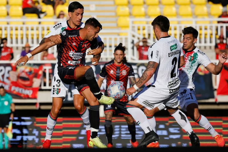 Deportes Limache y Palestino igualaron por el Grupo C. Foto: Agencia Aton.