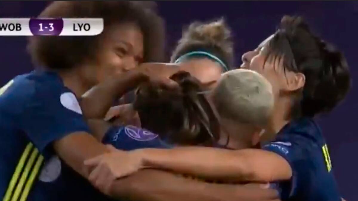 El gol de Gunnarsdóttir que le dio al Lyon su séptima Champions Femenina