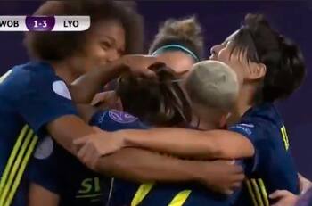 El gol de Gunnarsdóttir que le dio al Lyon su séptima Champions Femenina