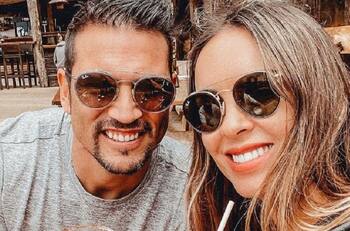 Maura Rivera enternece las redes con fotos de "Simba", la nueva mascota familiar las acompaña con potente mensaje