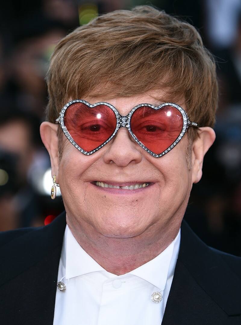 Elton John El cantante se dice afortunado por "escapar" del Sida en los ochentas - Créditos: Foto de archivo