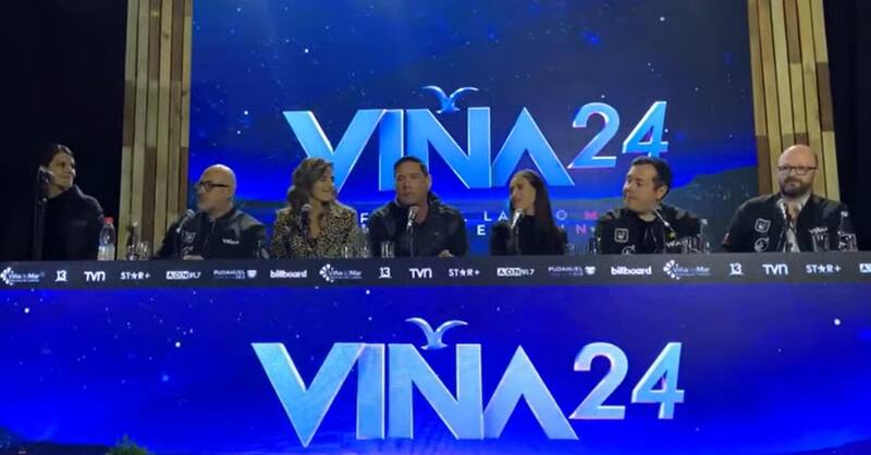 Conferencia de prensa final del Festival de Viña 2024. Créditos: Instagram