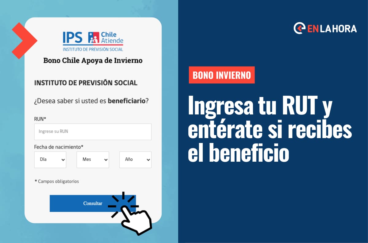 Bono Invierno: Consulta con tu RUT si recibes el aporte de $120 mil en la segunda fecha de pago