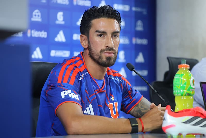 Fue presentado como refuerzo de la U. Foto: Aton.