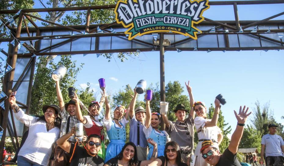 La fiesta de la cerveza está en Chile.