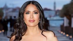 FOTOS: Salma Hayek deslumbró con un atrevido vestido de encaje