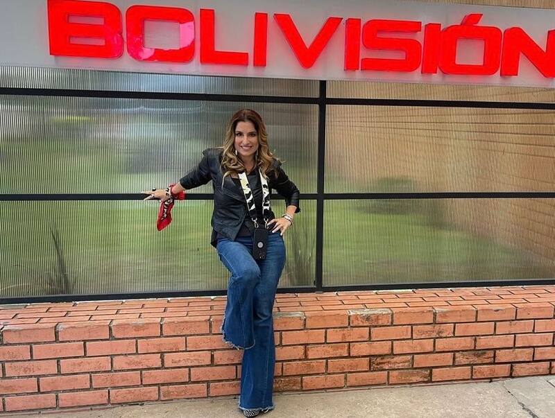 La cantante en su paso por Bolivia / Instagram