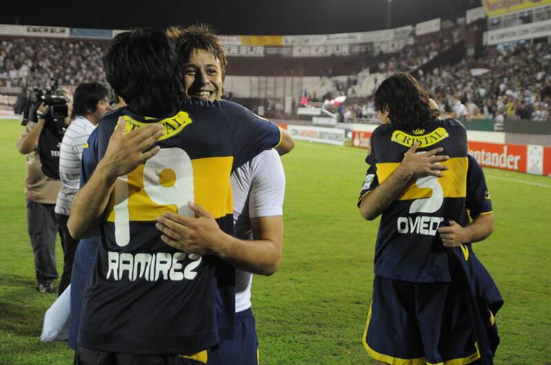 Los Ruleteros de Nelson Acosta pasaron a la historia tras vencer a los granates en suelo trasandino. Foto: Aton.