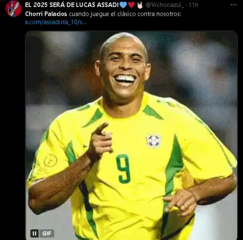 sobre el ofrecimiento del Chorri Palacios a Colo Colo