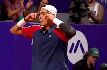 VIDEO | El punto con el que Alejandro Tabilo eliminó al campeón vigente João Fonseca en el ATP de Buenos Aires